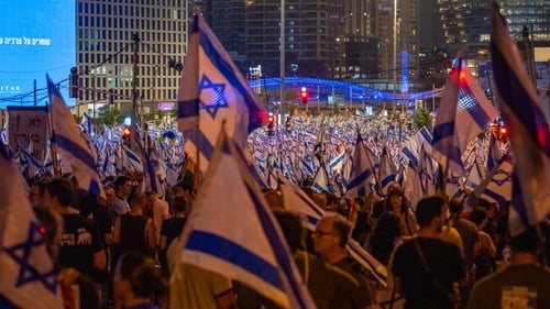 Israelis Stage Protest Against Judicial Reform Plan