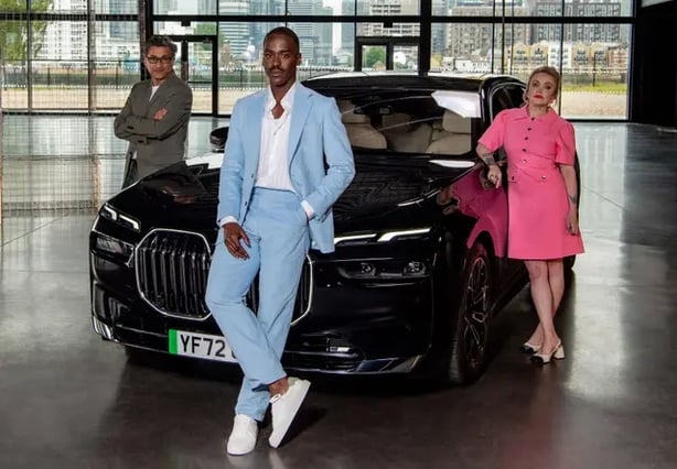 (L-R) Asif Kapadia, Ncuti Gatwa and Terri White have just been announced as judges on the BMW Filmmaking Challenge in partnership with the (Antony Jones/Mark Lloyd/Getty Images for BMW/Handout/PA)