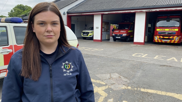 As a retained firefighter, Claire O'Carroll is expected to remain within a 2.5km radius of the fire station in Maynooth