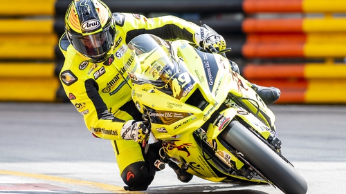 Raul Torras Martinez pictured at the 2019 Macau motorcycle Grand Prix