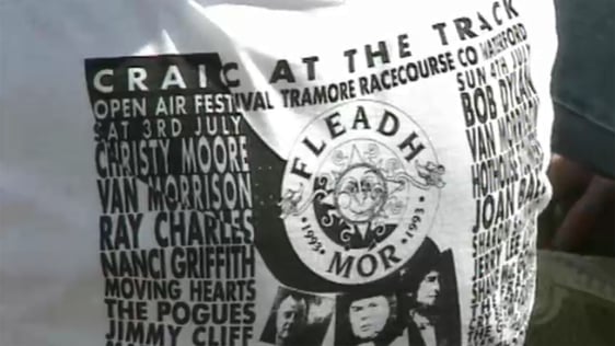 Fleadh Mór at Tramore Racecourse in County Waterford, 1993.