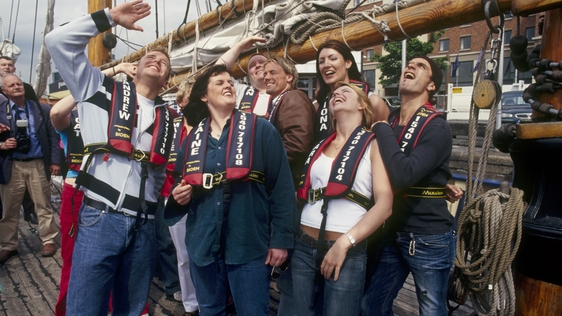 Constants in the reality television programme 'Cabin Fever' in 2003.
