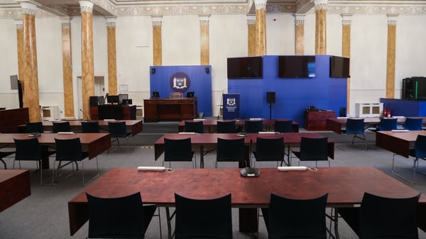 The Courtroom in the Rotunda Hospital in which the Stardust Inquest is taking place (pic: RollingNews)