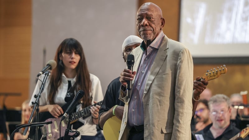Morgan Freeman and the RTÉ CO bring the blues to UCD