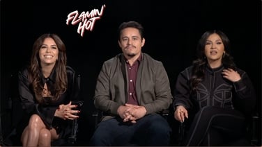 The cast of Flamin' Hot speak to John Byrne