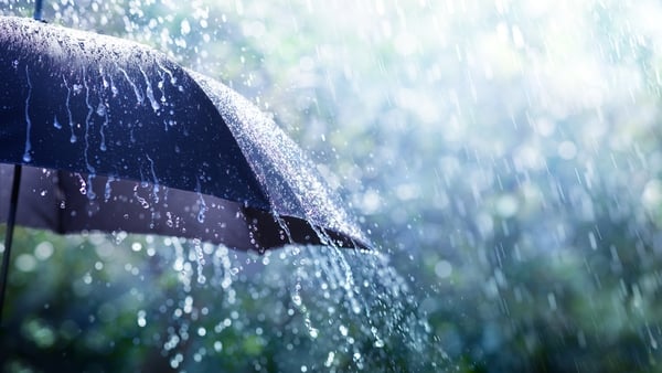 A Status Orange rain warning was issued for Waterford, Mayo and Galway