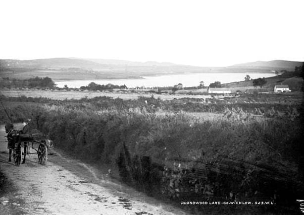 The Vartry lake in Roundwood, Co. Wicklow Photo: National Library of Ireland, L_ROY_00523