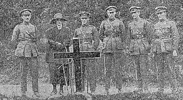 Michael Collins Memorial Béal na mBláth Photo: Irish Independent, 27 June 1923
