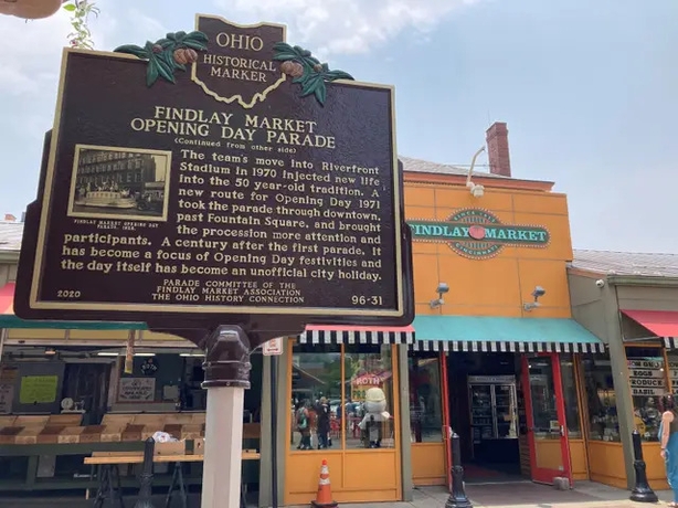 Findlay Market is a must for foodies (Hannah Stephenson/PA)