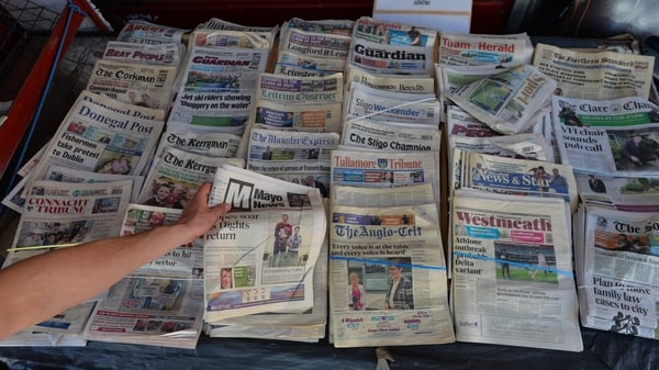 'The figures from Ireland in 2023 regarding newspaper readership (5%) are similar to those in the UK, the US and in Europe.' Photo: Artur Widak/NurPhoto via Getty Images