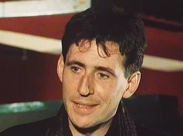 Gabriel Byrne at the Star, Crumlin (1988)