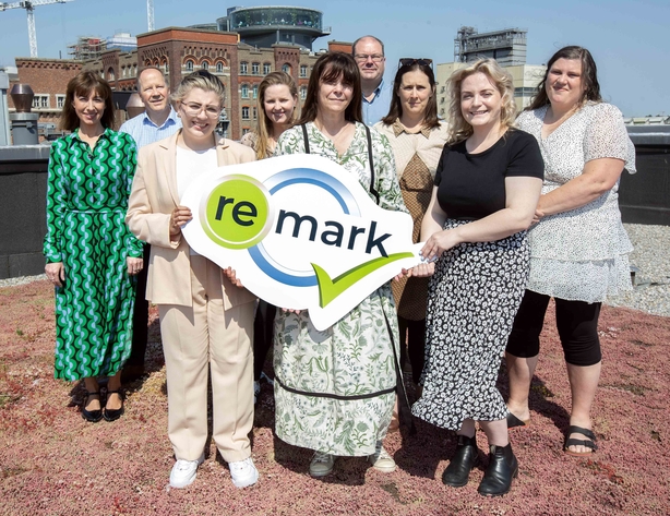 Aisling Folan, ReCreate, Stephen Flint, Deaf Enterprises, Fionnuala Jones, Sustainability Influencer, Katie Donoghue, Dublin Simon Charity Shops, Eimear Montague, NIRN, Colm O'Connor, IRD Duhallow Revdamp, Cathy Coote, An Mheitheal Rothar, Emma Kavanagh, CRNI Orla Matthews, CRNI.Photo: Julien Behal Photography