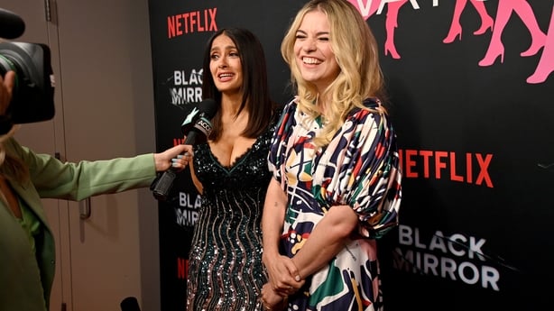 Annie Murphy Says She And 'Black Mirror' Co-Star Salma Hayek Are