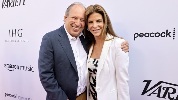Hans Zimmer and Dina De Luca, pictured in Los Angeles in December 2021