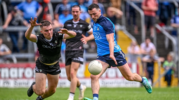 Colm Basquel fires home Dublin's second goal