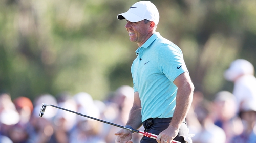 Rory McIlroy carded a final-round 70 to finish one shot behind Wyndham Clark