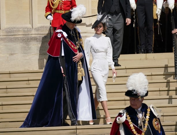Kate Middleton Channels 'New Style Inspiration' Diana in Garter Day Fashion