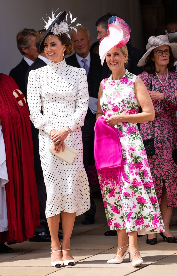 Kate Middleton wears Irish design with retro polka dot dress