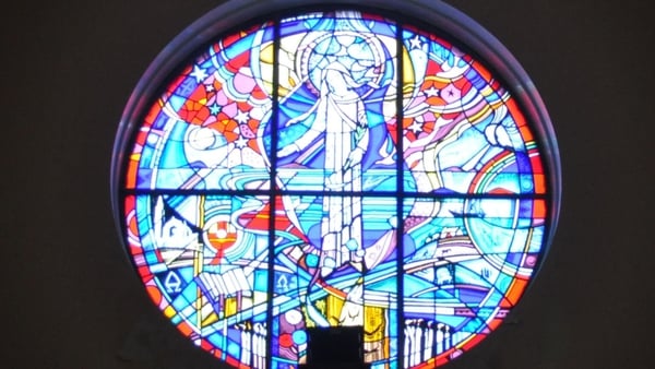 The rose window at Lahinch Church