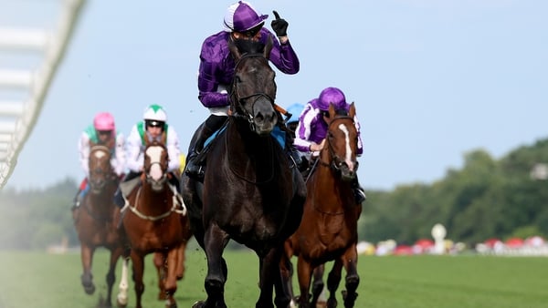 King Of Steel proved a class apart from the opposition in the King Edward VII Stakes