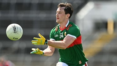 Diarmuid O'Connor after Mayo get the better of Galway