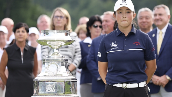 Yin held her nerve to birdie the last and take the title