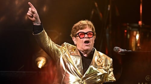 Elton John emotional at last UK show at Glastonbury