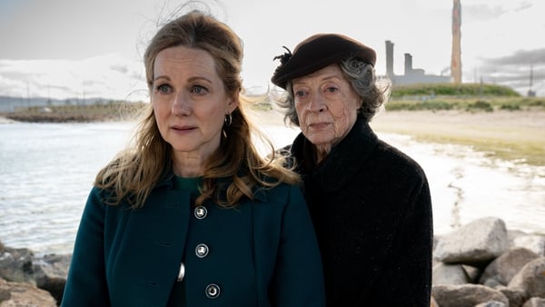 Laura Linney and Maggie Smith in The Miracle Club