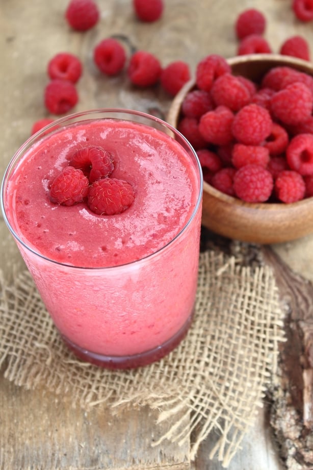 Raspberry smoothie