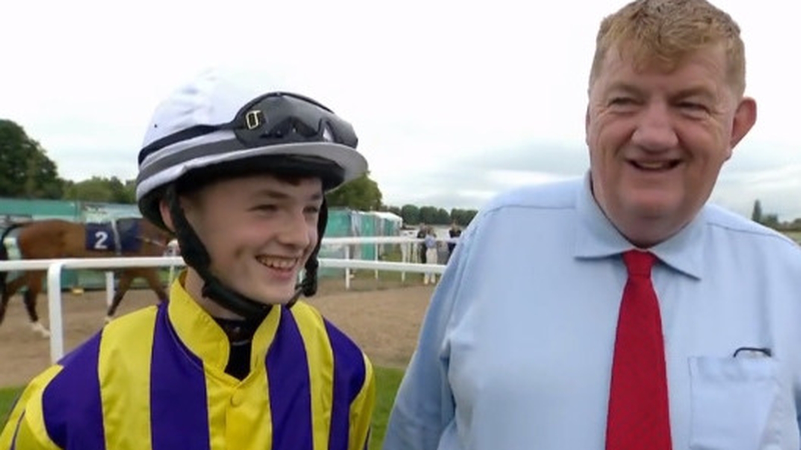 'Shark' Hanlon's son Paddy lands winner in England