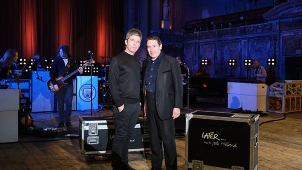 Noel Gallagher joins Jools Holland on BBC Two from 10.00pm