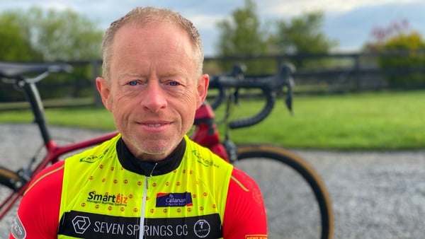 Ciaran Cannon says his cycle is a 'personal mission'