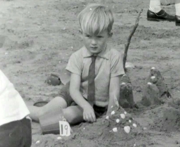 Building Sandcastles on Sandymount Strand, 1968