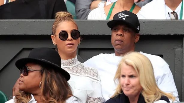Beyonce and Jay-Z at Wimbledon 2016 (Adam Davy/PA)