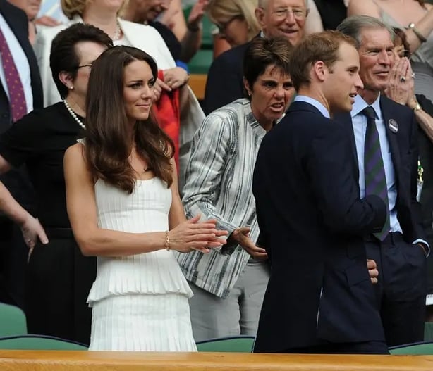 Kate at Wimbledon in 2011 (Anthony Devlin/PA)