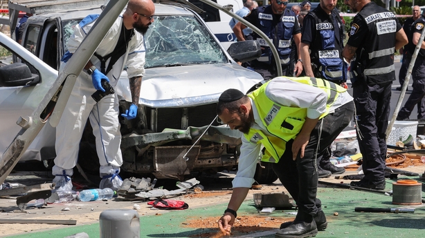 Site of Tel Aviv car ramming attack