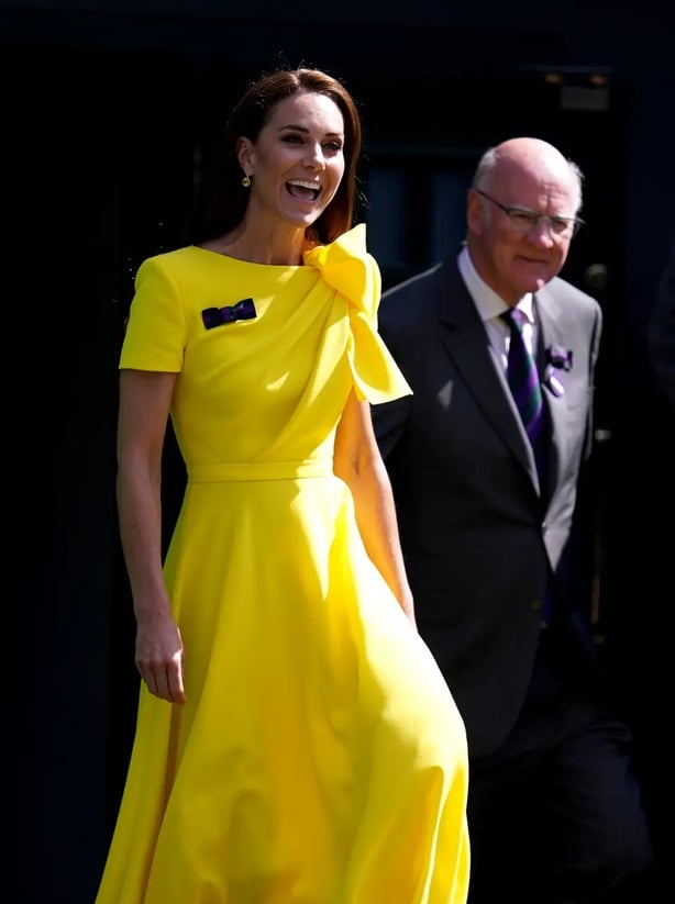 Kate at Wimbledon in 2022 (John Walton/PA)