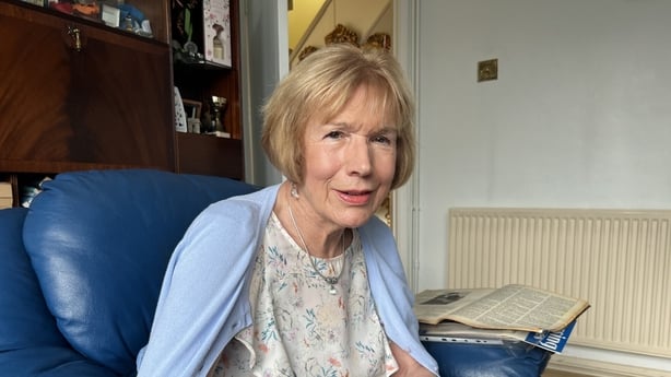 Bernie Naughton travelled to England when she was 18 to train as a nurse
