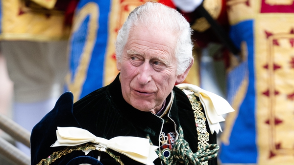 The 74-year-old head of state received the Honours of Scotland