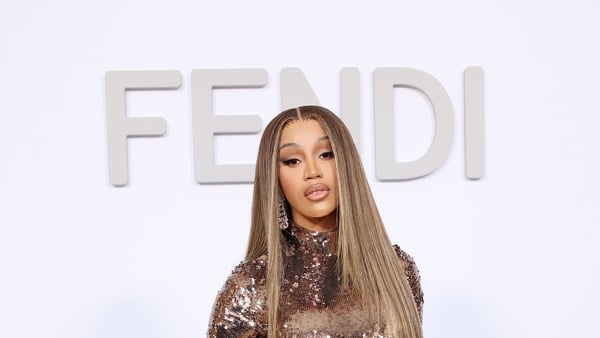 Cardi B attends the Fendi Couture Fall/Winter 2023/24