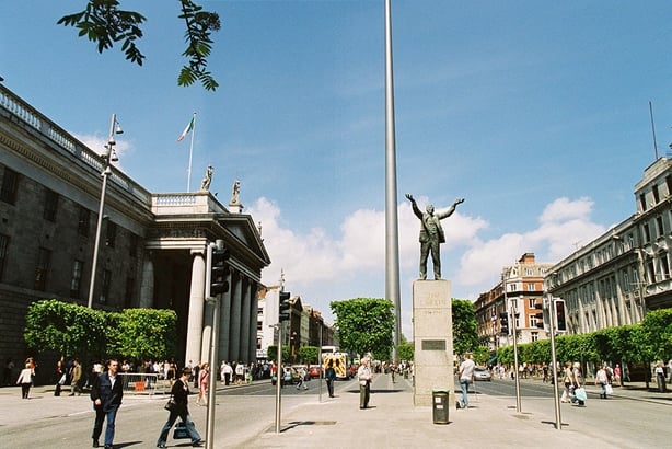 O'Connell Street, Dublin, 2004 Photo by Thomas Holton
