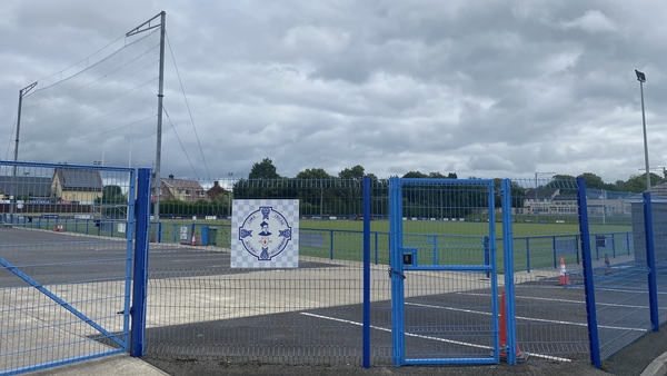 PSNI officers attended the scene at the sports ground on Convent Road in Cookstown, Co Tyrone