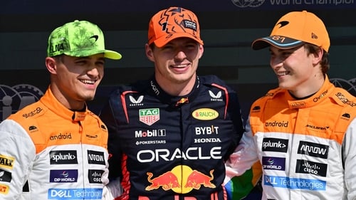 Verstappen And Norris Share Front Row For British GP