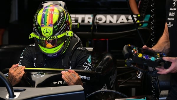 Hamilton struggled at qualifying