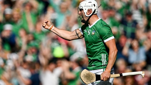 Aaron Gillane celebrates his side's opening goal