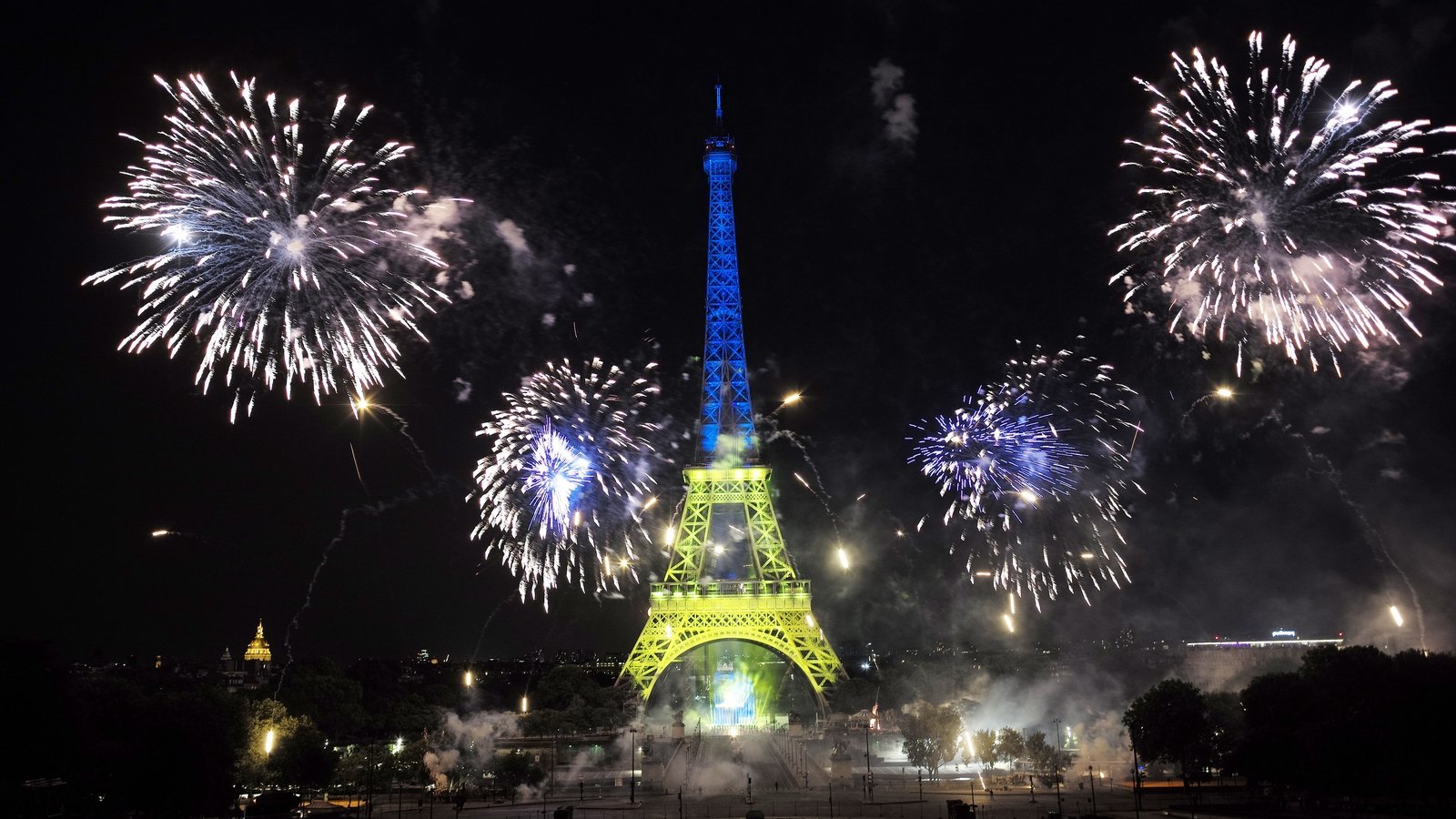 France has banned the sale, possession and transport of fireworks during th...