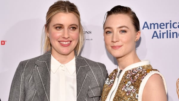 Greta Gerwig and Saoirse Ronan, pictured in Los Angeles in January 2020