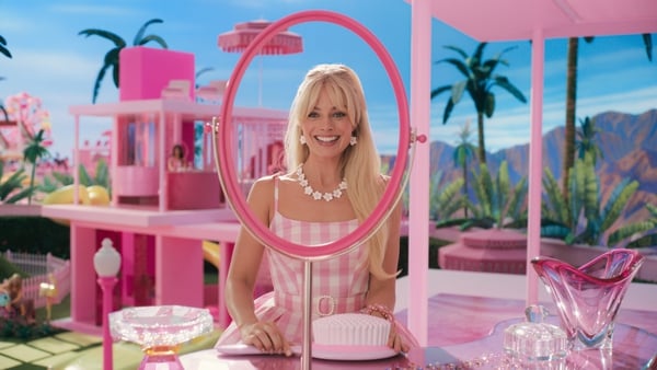 Margot Robbie stars as Barbie in the critically acclaimed new film