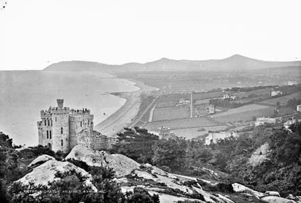 Century Ireland Issue 261 - The view from Killiney Hill looking towards Bray. Photo: National Library of Ireland, L_CAB_00434
