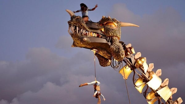 Dragon - The Forgotten World will bring a 30ft mechanical creature to the streets for Galway International Arts Festival. (Pic: Adrian Rosati)